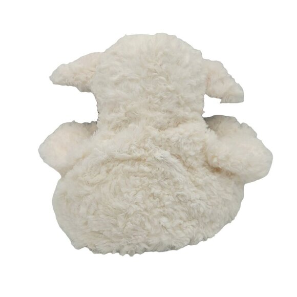 This & That Cow Hand Puppet 10" Black & White Sheepskin Plush Stuffed Toy 3+ - Picture 3 of 7